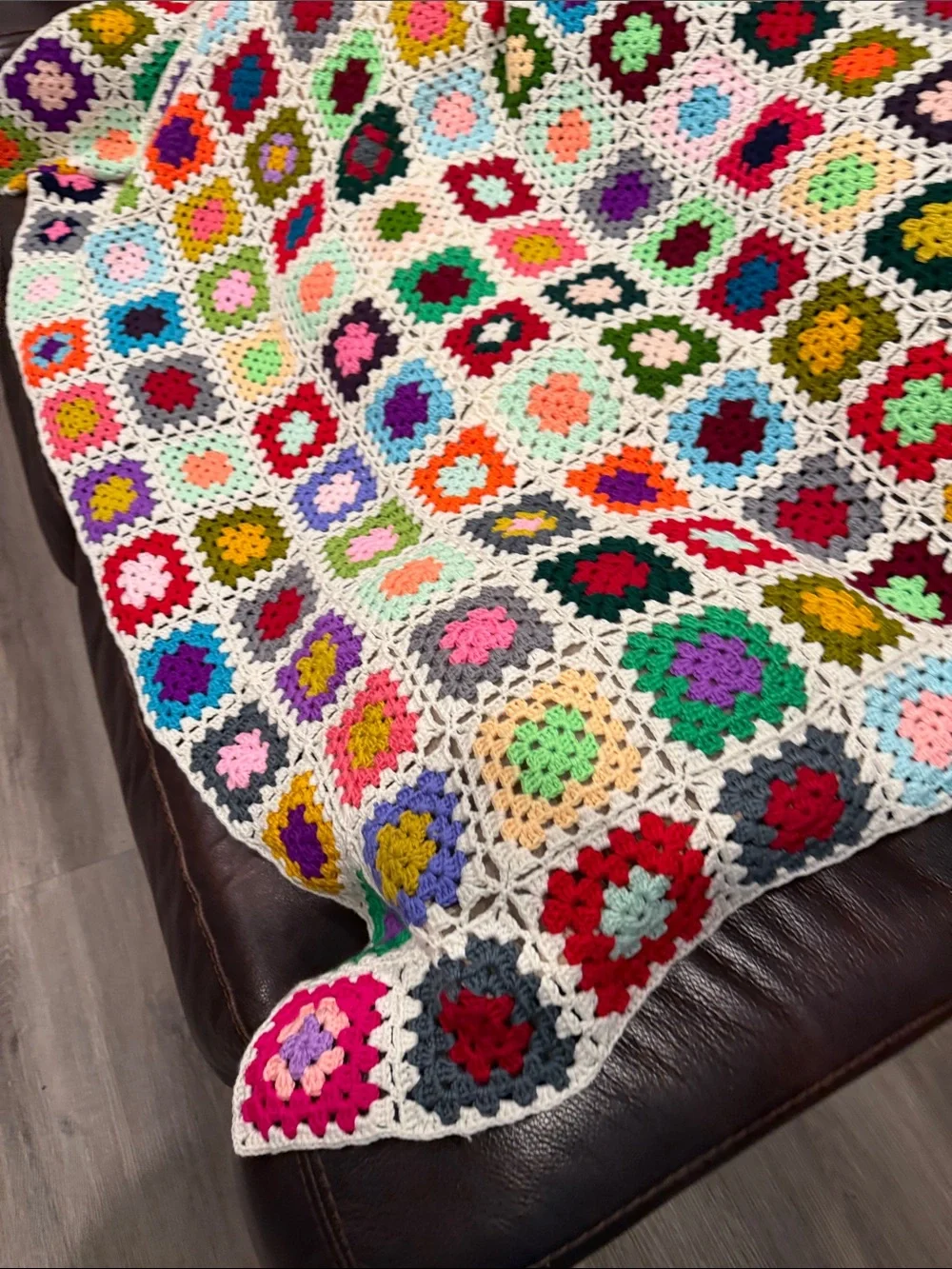 Handmade cozy crochet